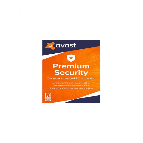 Avast Premium Security 2022 | Antivirus Protection Software | 1 PC, 1 Year