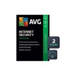 AVG Internet Security | Antivirus Protection Software | 1 PC, 2 Years