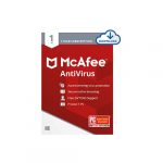 McAfee AntiVirus Protection 1PC, Internet Security Software, 1 Year