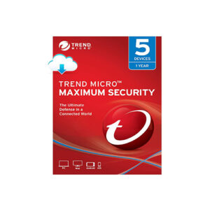 Trend Micro Maximum Security 5 User [Digital] [PC/Mac Download]